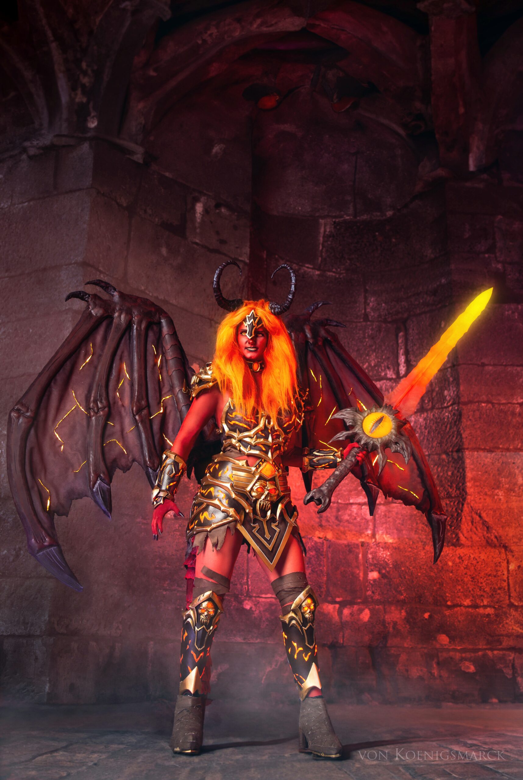 Allariacosplay – Sargeras (weiblich) – Word of Warcraft