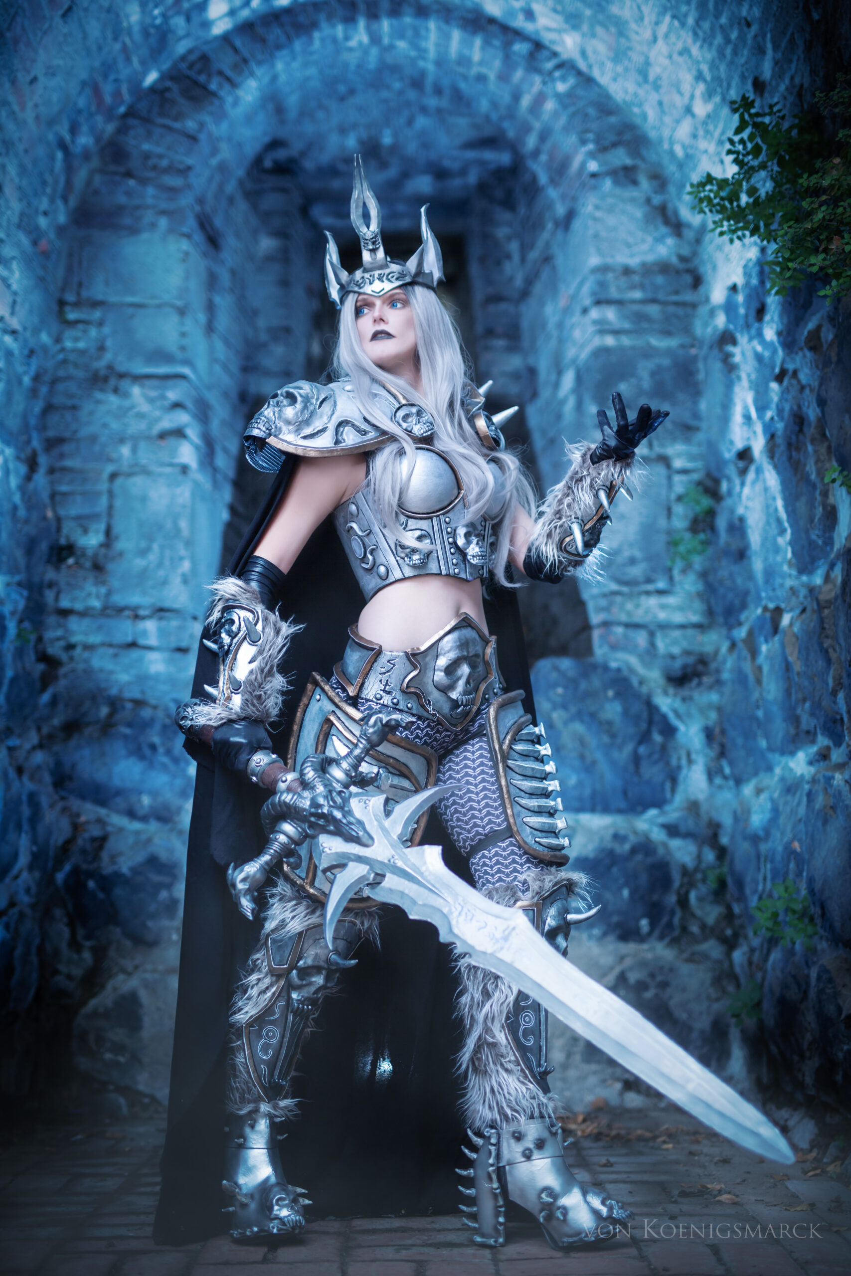 Allariacosplay – Arthas – the Lich King – World of Warcraft (eigenes Design)